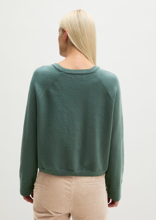 Relaxed-fit Sweater — Quiet Pine