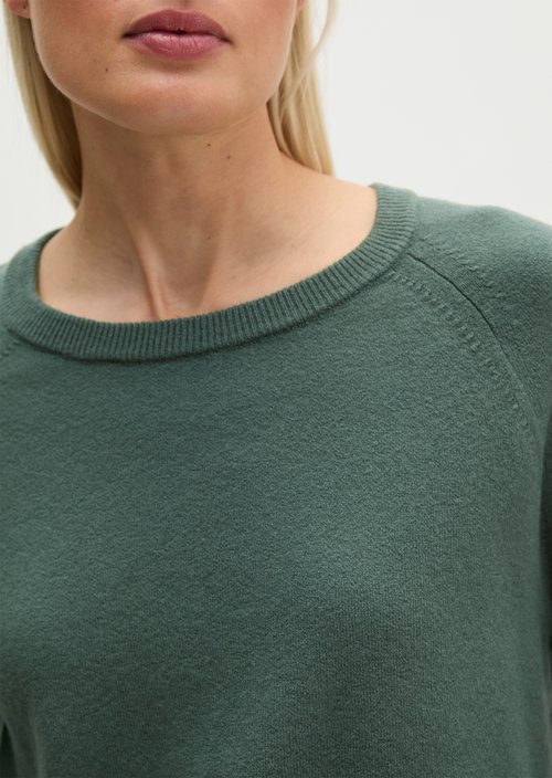 Relaxed-fit Sweater — Quiet Pine