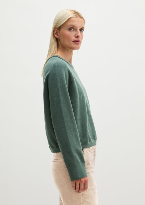Relaxed-fit Sweater — Quiet Pine