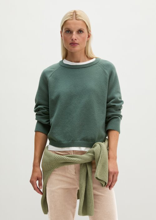 Relaxed-fit Sweater — Quiet Pine