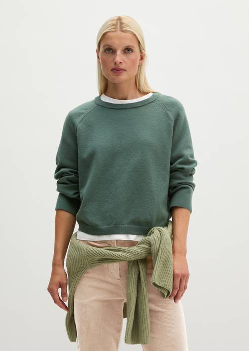 Pull ample Quiet Pine en vue de face