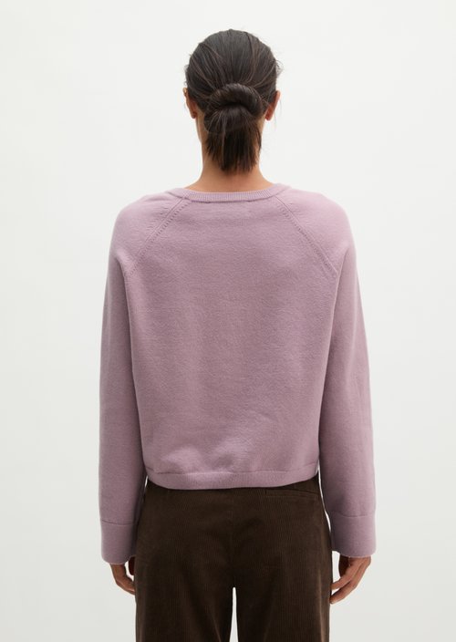 Relaxed-fit Sweater — Gentle Mauve