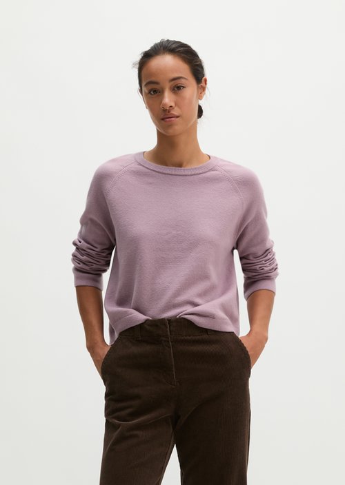 Relaxed-fit Sweater — Gentle Mauve