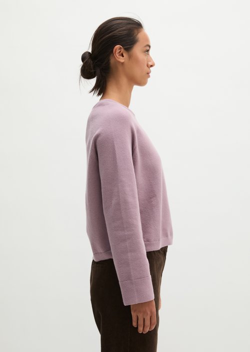 Relaxed-fit Sweater — Gentle Mauve