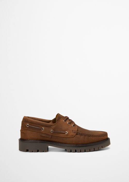 Armin Boat Shoe — Dark Brown