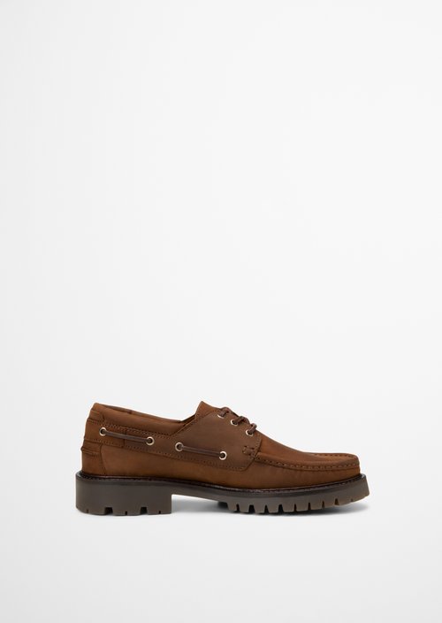 Armin Boat Shoe — Dark Brown