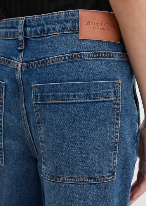 Jeans model Iva boyfriend cropped — Medium Blue