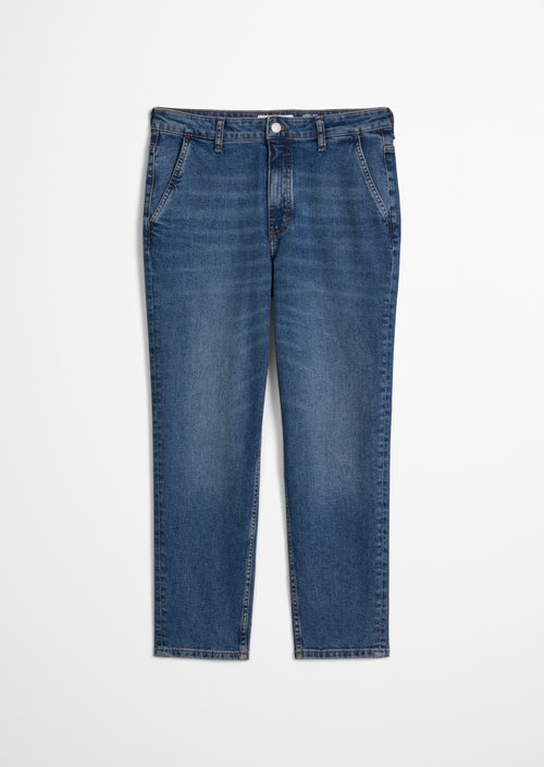 Jeans model Iva boyfriend cropped — Medium Blue