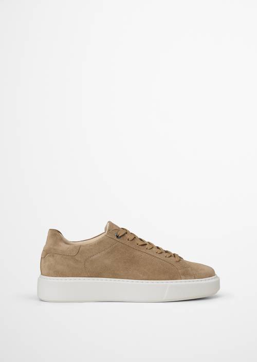 Modèle de baskets Cedric Charleston Gray vue extérieure de la chaussure droite