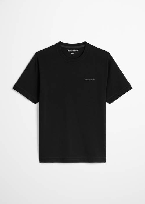 Relaxed-fit T-shirt Black in isolated view without model