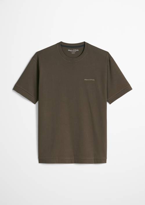 T-shirt ample Dusty Olive en vue isolée sans mannequin
