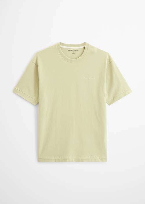 Tričko s volným střihem Elm Green v izolovaném pohledu bez modelu
