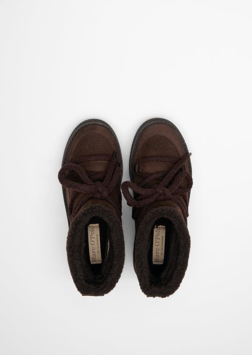 Pia Winter Boots — Burnt Coffee