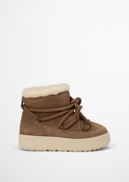 Pia Winter Boots — Faded Brown