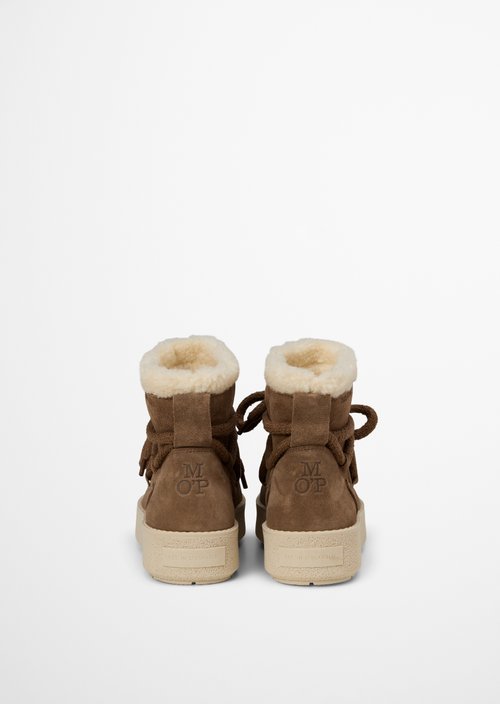 Pia Winter Boots — Faded Brown