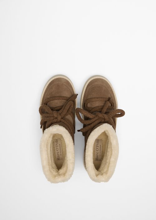 Pia Winter Boots — Faded Brown