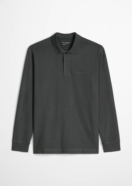 Poloshirt regular Light Graphite in freigestellter Ansicht ohne Model