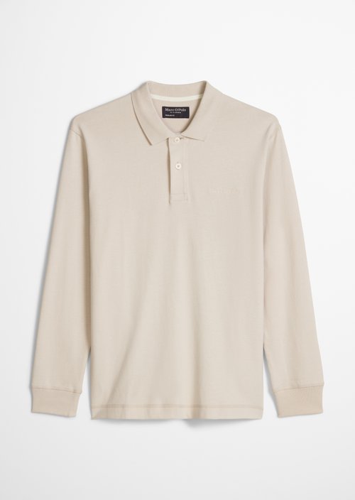 Regular-fit polo shirt — Grey Silk