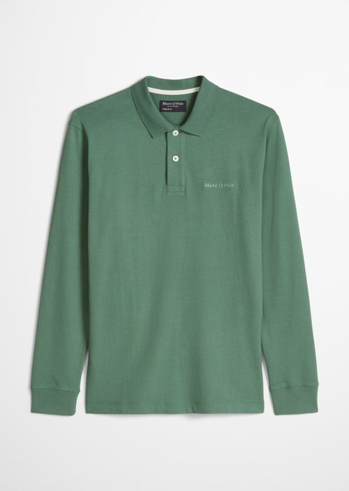 Regular-fit polo shirt — Green Bamboo