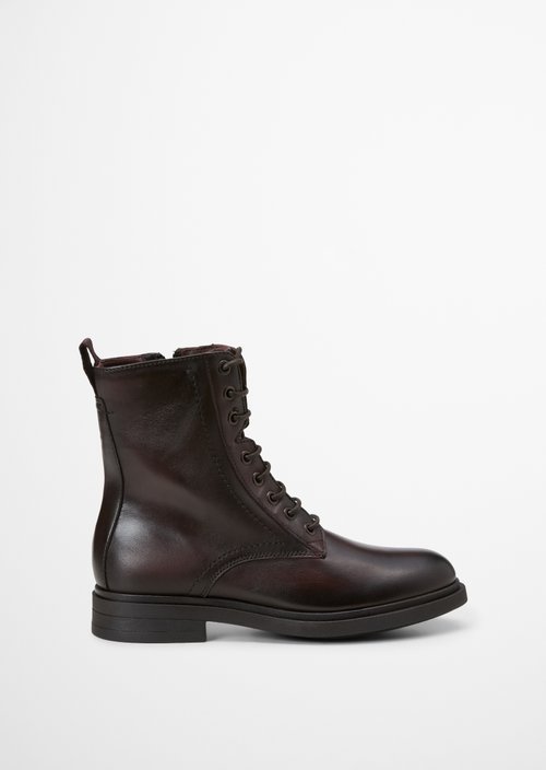 Lace-up boots — Dark Brown