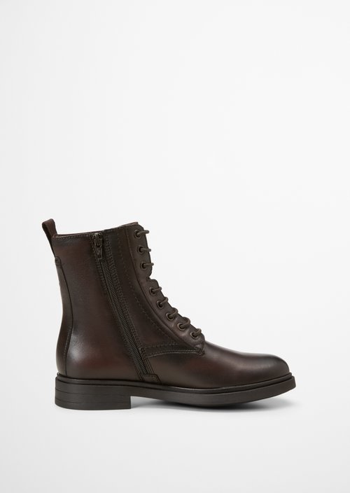 Lace-up boots — Dark Brown