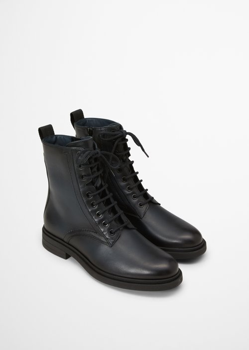 Lace-up boots — True Navy