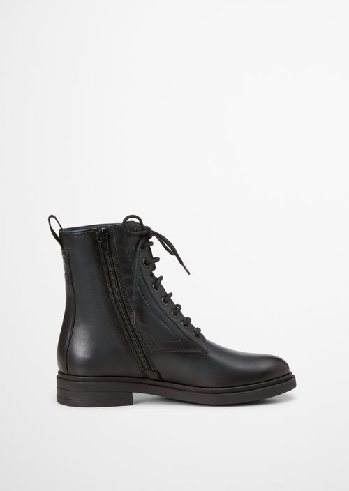 Lace-up boots — True Navy