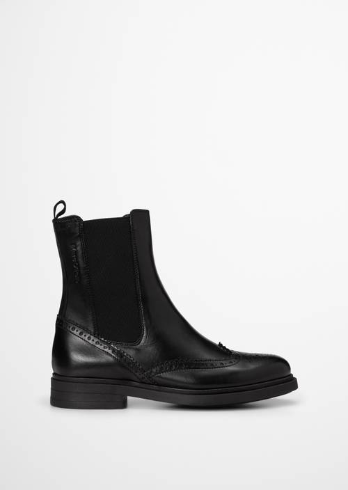 Chelsea-Boot Model Paula Black Ansicht rechter Schuh von außen