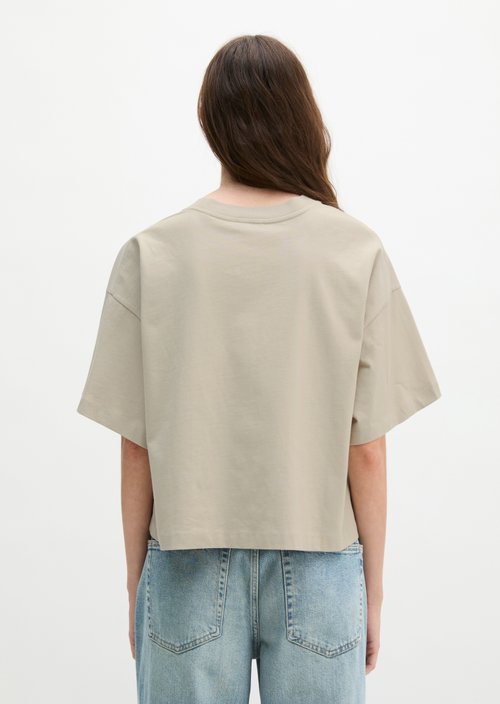 Relaxed T-shirt — Linen Beige