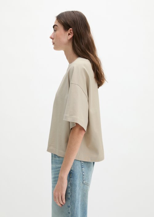 Relaxed T-shirt — Linen Beige