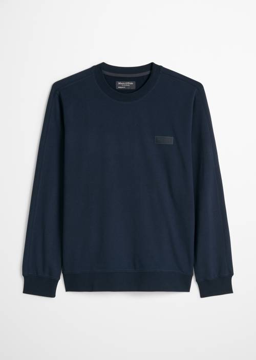 Sweatshirt regular Dark Navy in freigestellter Ansicht ohne Model