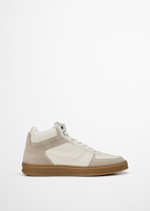 Enrique High-Top Sneakers — White