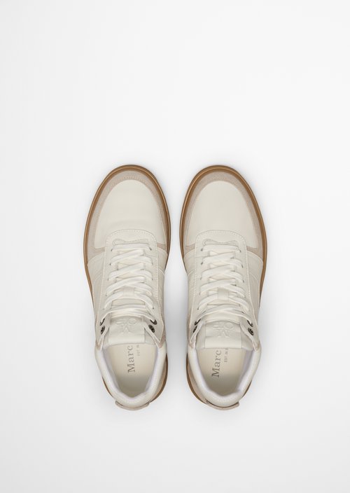 Enrique High-Top Sneakers — White