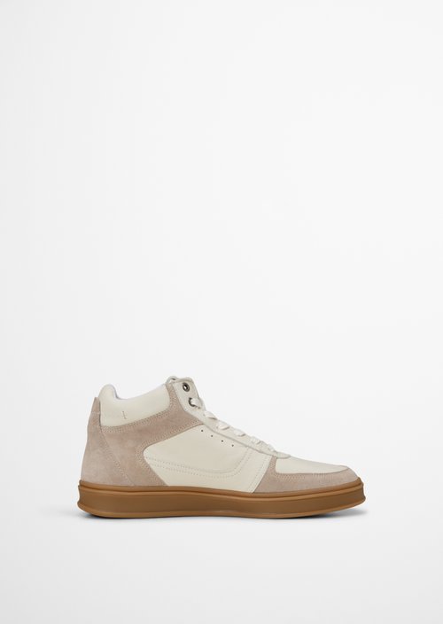 Enrique High-Top Sneakers — White
