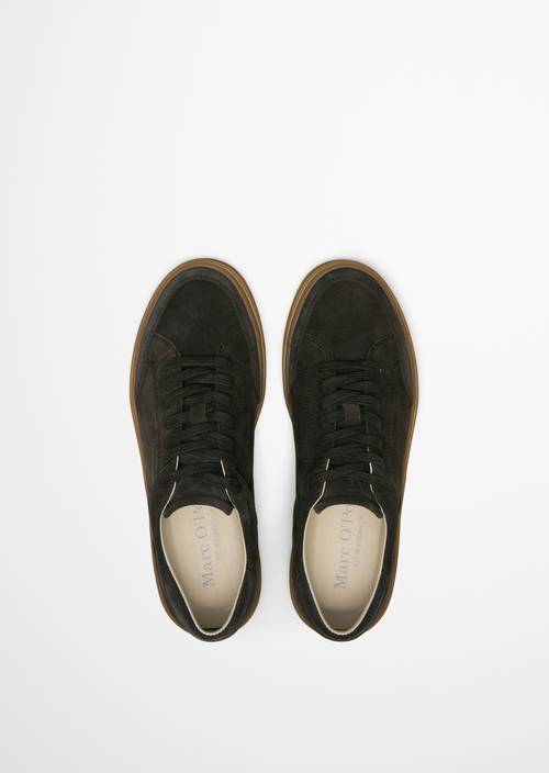 Sneaker Model Enrique Dark Graphite in Ansicht von oben