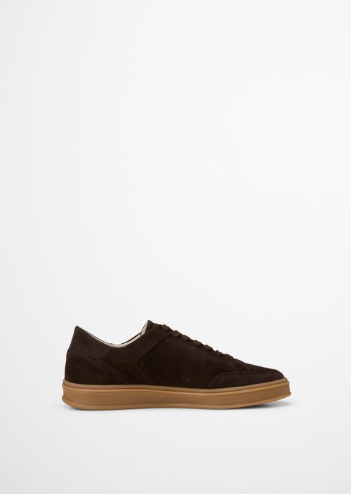 Enrique Sneaker Model — Coffee Brown
