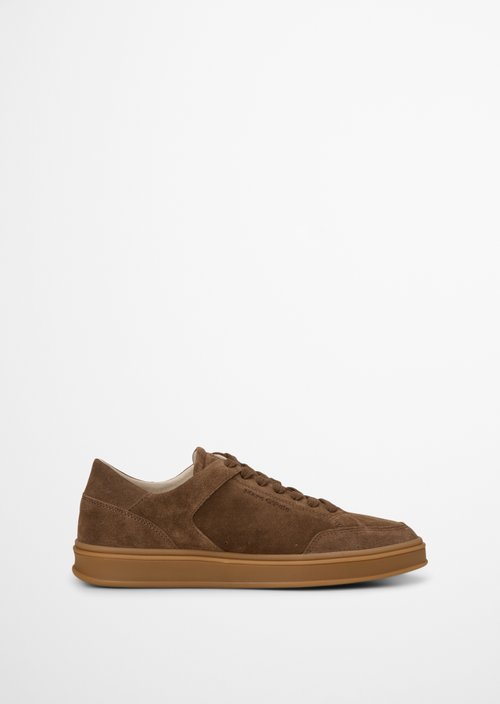 Enrique Sneaker Model — Dark Taupe