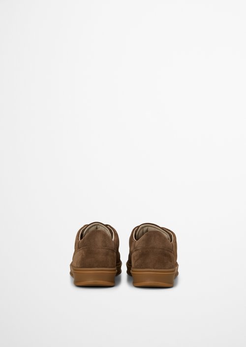 Enrique Sneaker Model — Dark Taupe