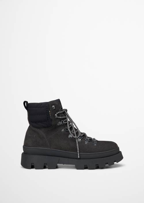 Bottes à lacets modèle Isak GTX Dark Graphite vue extérieure de la chaussure droite