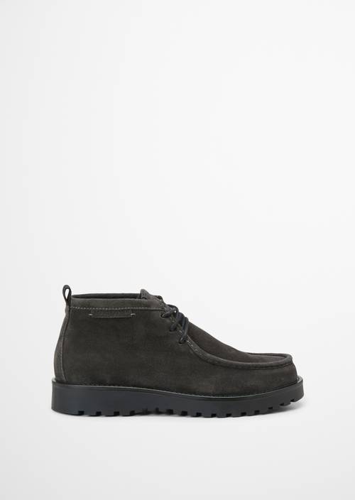 Schnürer Model Jack Dark Graphite Ansicht rechter Schuh von außen