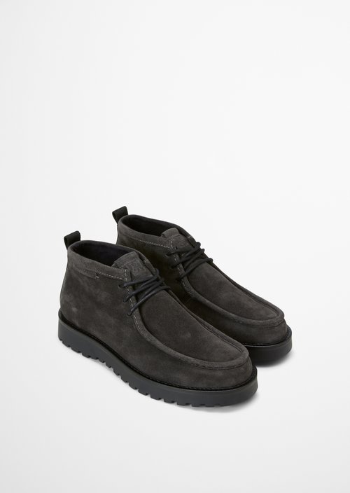 Model Jack Lace-Up Shoes — Dark Graphite
