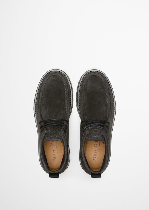 Model Jack Lace-Up Shoes — Dark Graphite