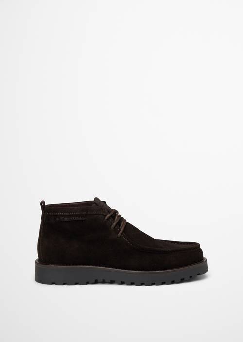Chaussures à lacets, modèle Jack Coffee Brown vue extérieure de la chaussure droite