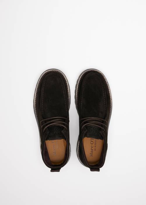 Chaussures à lacets, modèle Jack Coffee Brown en vue de dessus