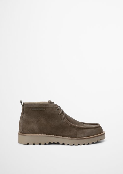 Model Jack Lace-Up Shoes — Dark Taupe