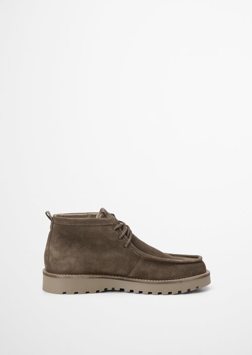 Model Jack Lace-Up Shoes — Dark Taupe