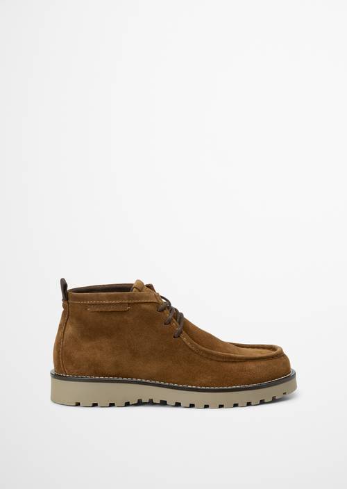 Schnürer Model Jack Cognac Ansicht rechter Schuh von außen