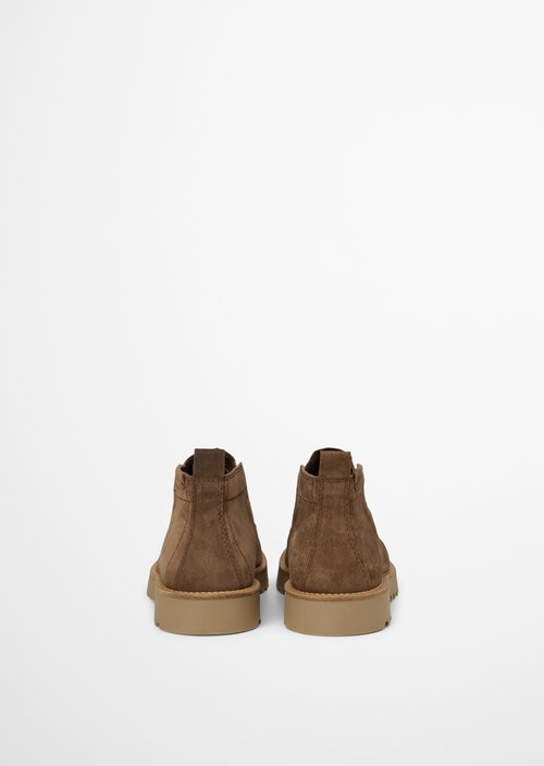 Model Jack Lace-Up Shoes — Dark Taupe