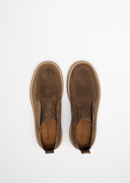 Model Jack Lace-Up Shoes — Dark Taupe