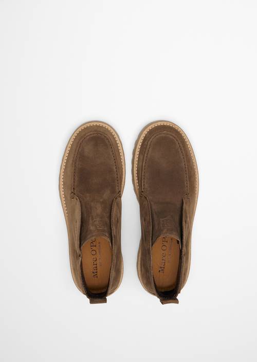 Schnürer Model Jack Dark Taupe in Ansicht von oben